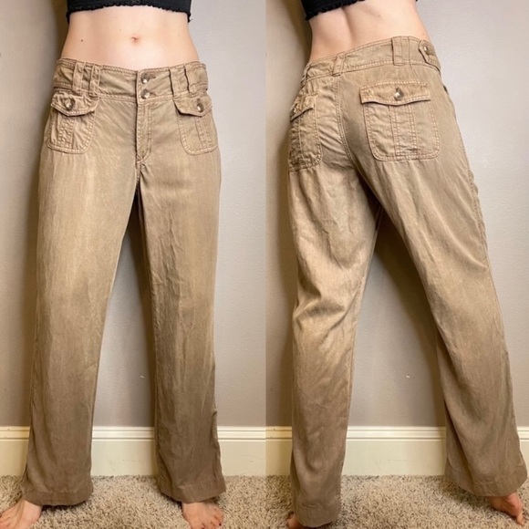 Sundance Alberta Straight Leg Tencel Pants - Picture 7 of 8